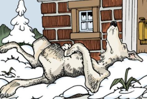 <p>What usually happens in the middle of a tale?</p>