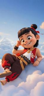 <p>选出符合人物面部特征的选项</p>