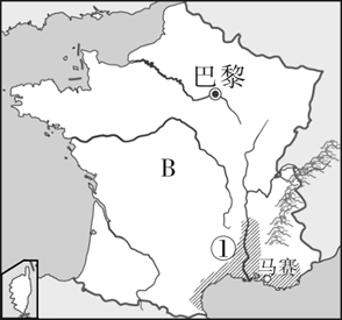 <p> <strong>B国①区域(阴影部分)的农作物最有可能是(        )</strong></p>