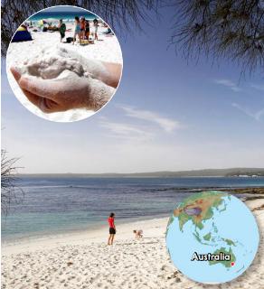 <p>This beach holds the record for being the ___ beach in the world.</p>