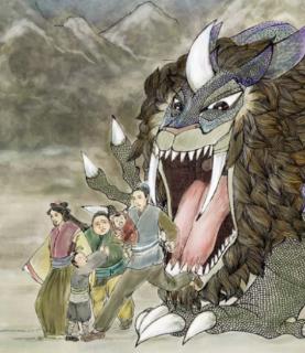 <p>What is <strong>Nian</strong> in the legend?</p>