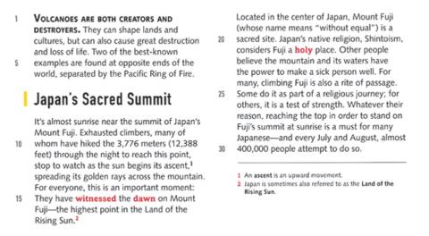 <p>What is the third paragraph (starting line 18)mainly about?</p>