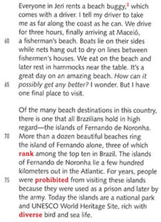 <p>The islands of Fernando de Noronha now______.</p>