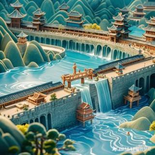 <p>_____________(深藏在)the mountains of Sichuan Province ________ the ancient Dujiangyan irrigation system, a UNESCO World Heritage site functioning continuously for over 2,200 years.<span data-tex=""> </span></p>