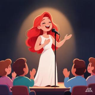 <p>What instrument is she playing? </p>