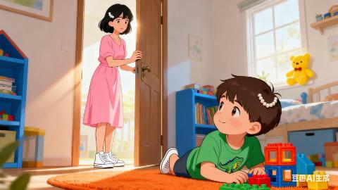 <p>Nhìn tranh và miêu tả: <strong>"Māma …… le"</strong></p>