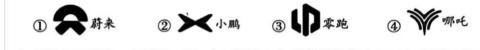 <p>以下新能源汽车标志中，不是轴对称图形的是（  ）</p>