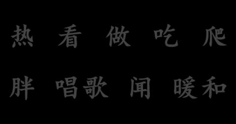 <p>老李年轻的时候很瘦，这两年开始 _______了。</p>