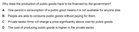 <p>Reasons for government intervention in markets</p>