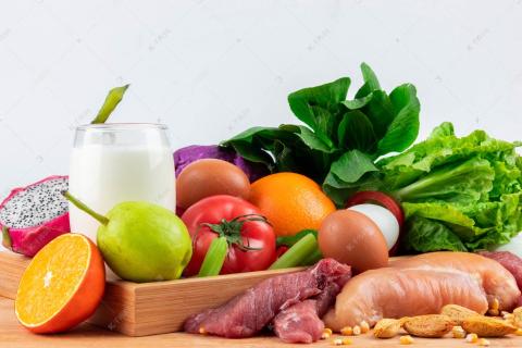 food substances and food pyramid