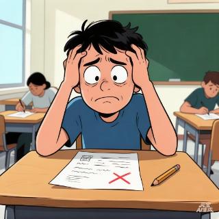 <p>Why is the student not confident with the exam? </p>