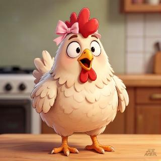 <p>What do we call a female (girl) chicken? </p>