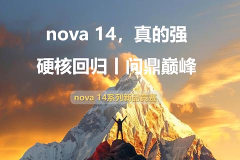 东启铭nova14知识竞赛
