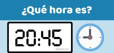 <p><strong>¿Qué hora tienes?</strong></p>