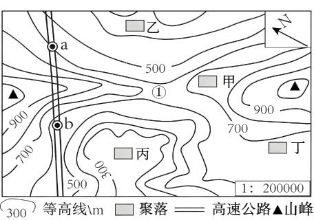 <p>此图的等高距为（ ）</p>