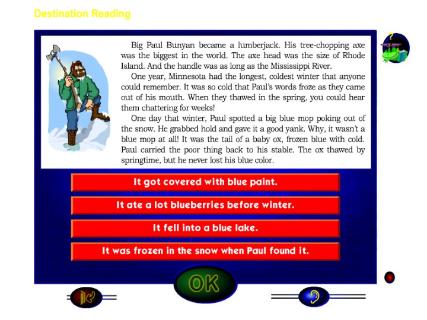 <p>Why was Paul&#39;s babe ox the color blue?</p>