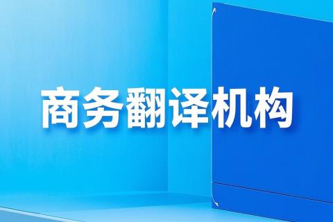 商务英语翻译  国内外重要机构名称翻译