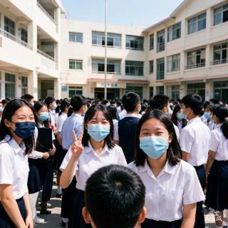 <p>Because of an illness, everyone at school must wear ... </p>