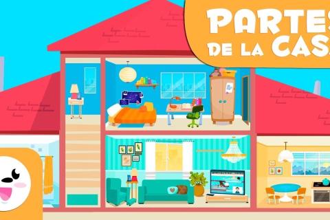 西班牙语：Las partes de casa