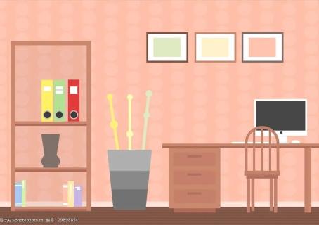 <p>This room is quiet and comfortable. I can read and write there. What is this room?</p>