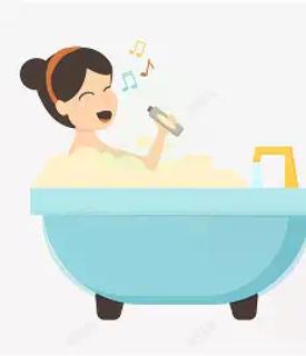 <p>她一边……，一边……。</p>