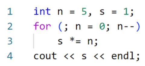 <p>执行以下 C&#43;&#43; 语言程序后&#xff0c;输出结果是 ( )&#xff61;</p>