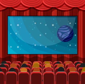 <p>The cinema is a place where I can...</p>