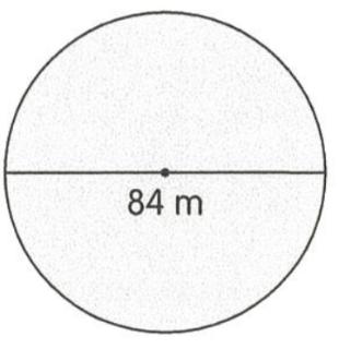 <p>Find the area of each circle. (Take <span data-tex="\pi"> </span>= 3.14) (Just write the number with units)</p>