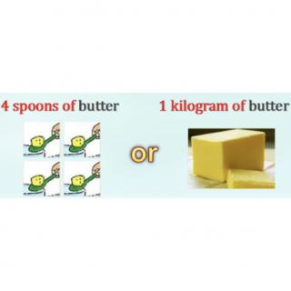 How much butter do we need?