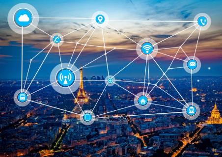 <p>It is a net work that connects everyday objects to the internet. It's______.</p>