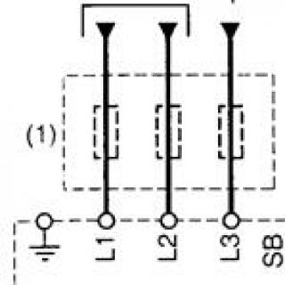 L1/L2/L3三个端子接电路的哪部分？