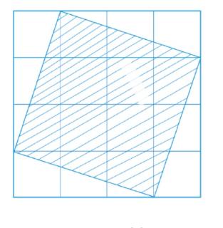 <p>求如图4×4⽅格中阴影正⽅形的⾯积&#xff08;⼩正⽅格的边长为1个长度单位&#xff0c;只填数字&#xff09;</p>