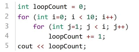 <p>下面C&#43;&#43;代码执行后的输出是&#xff08; &#xff09;。</p>