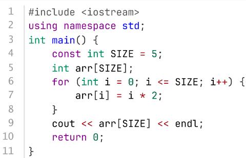 <p>以下C++代码中存在几处错误( )</p>