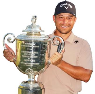 <p>关于高尔夫子品牌的代言人赞德，以下描述正确的是？</p>