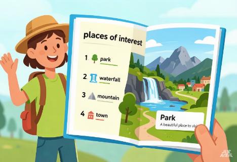 <p>On the picture, what does places of interest mean? </p>