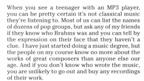 <p>In this paragraph, what does the author say about the teenager?</p>