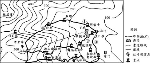 <p>如果选择乘坐索道上山&#xff0c;索道上升的高度大约(　　)<span data-tex=""> </span></p>
