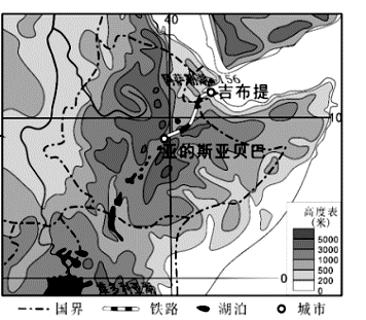 <p>亚吉铁路运营时速较低的主要原因是</p>