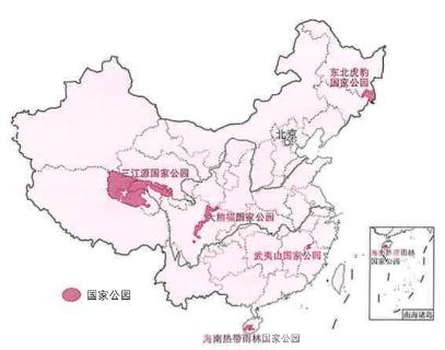 <p>读“中国首批国家公园的分布”图，下列关于我国首批国家公园的说法，正确的有<span data-tex=""> </span>①五个国家公园均跨省分布②有利于保护动植物多样性③自然景观不同均由纬度因素决定④三江源国家公园地处第一级阶梯 </p>