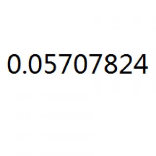 Round 0.05707824 to 3 significant figures&nbsp;