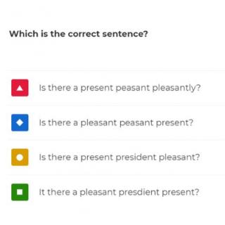 Which is the correct sentence?