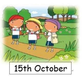 The school picnic is _____the _____ of October.