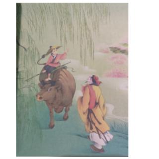 以下这幅图片描绘的是一首诗，请问这首诗的作者是（&nbsp; &nbsp; ）