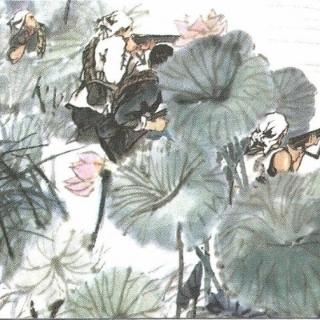 《荷花淀》一文细致地描述了白洋淀地区的人民在解放战争时期的斗争生活，主要人物是一群青年妇女。