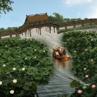 《荷花淀》的景物描写雅致、语言恬淡、为作家孙犁赢得了“诗体小说”的美誉。