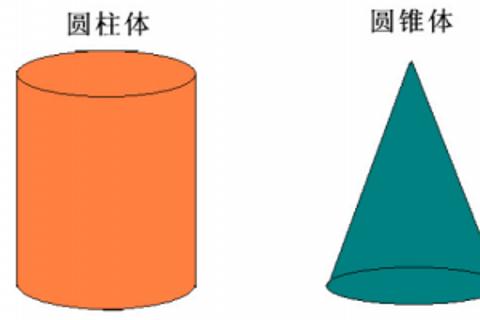 圆柱与圆锥