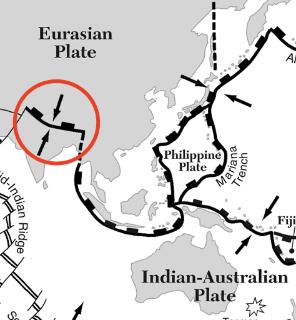 <p>Which type of plate boundary is it?</p>