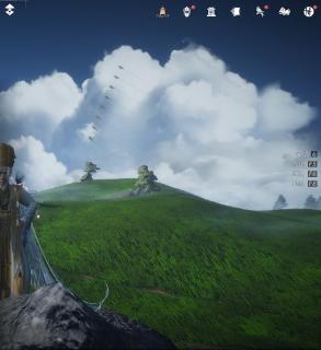 <p>请根据图片，推算出社主当前所在的游戏位置为（）</p>