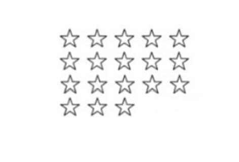 <p>请问一共有几颗星星？</p>